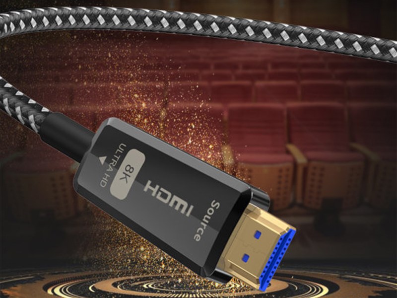 In 2023, HDMI fibre optic cables are the way to go for 8K HD video experience